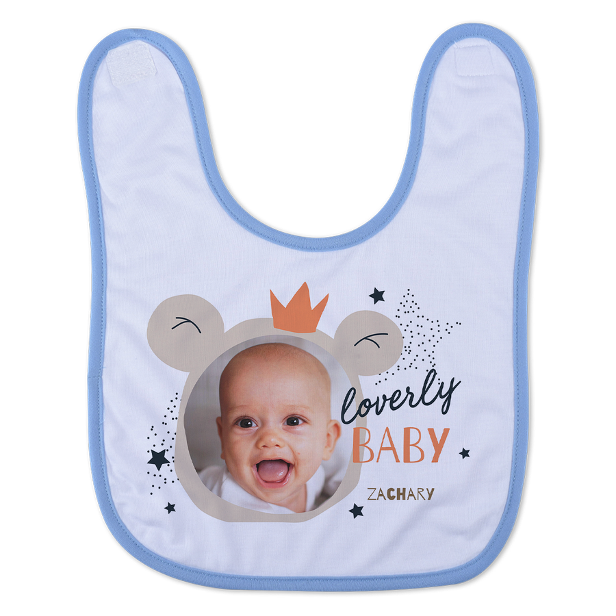 Baby Bear Baby Bibs | Custom Baby Bibs, Personalised Baby Bibs for Kids ...